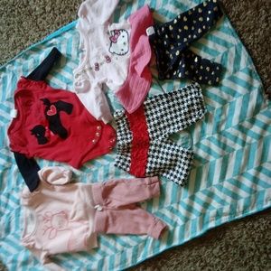 Newborn girls outfits
